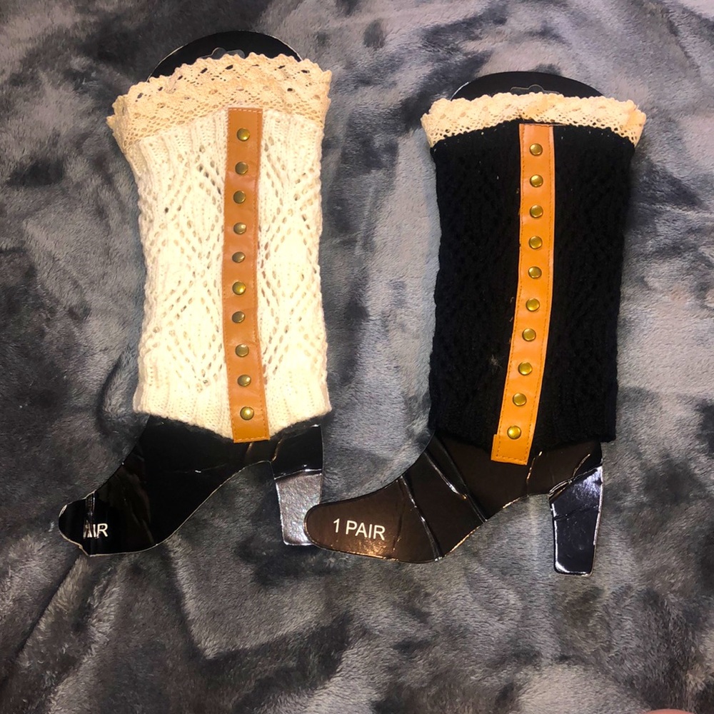Two Pairs of Boot Cuffs
